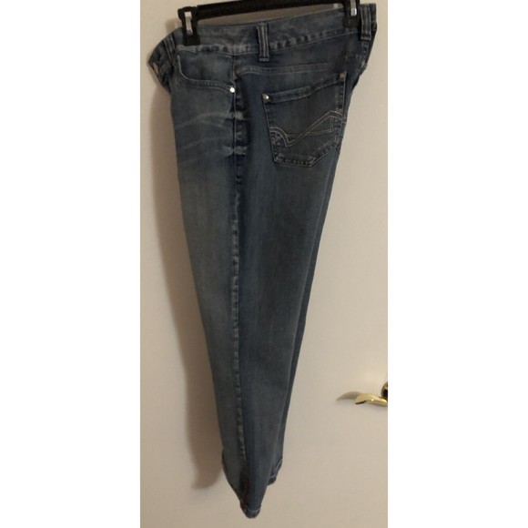 Nine West Vintage America Boho Denim Jeans Womens Size 6/28 - Picture 4 of 7